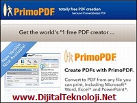 PrimoPDF – Ücretsiz PDF Oluşturma Programı