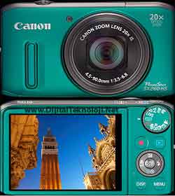 Canon PowerShot SX260 Fiyat ve Özellikleri 