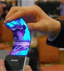 Samsung Bükülebilir Ekranlı Cep Telefonu 