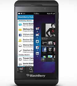 BlackBerry Z10 Fiyatı ve Teknik Özellikleri 