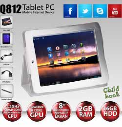 Artes Q812 Tablet PC Fiyatı
