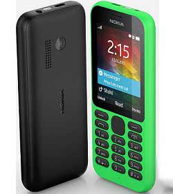 Nokia 215 Tek SIM ve Çift SIM Kartlı Telefon Modeli