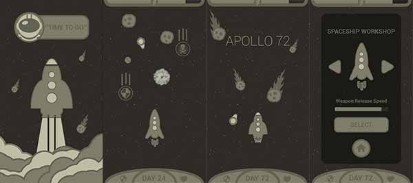 iPhone ve iPad için Apollo 72 Son Uzay Gemisi Oyunu